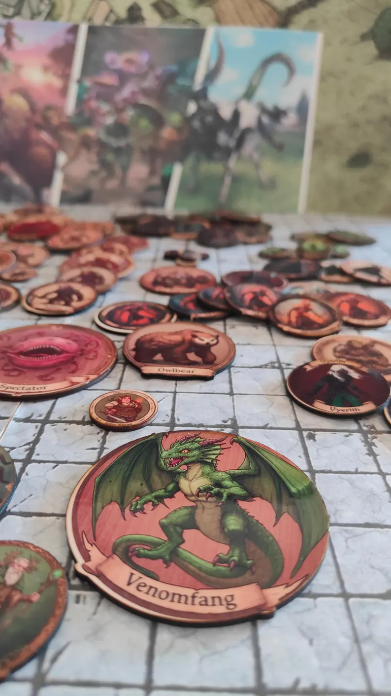 Lost Mines of Phandelver - 144 Tokens