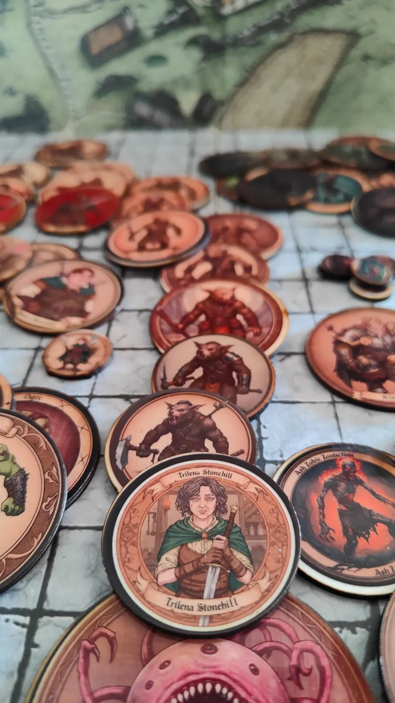 Lost Mines of Phandelver - 144 Tokens