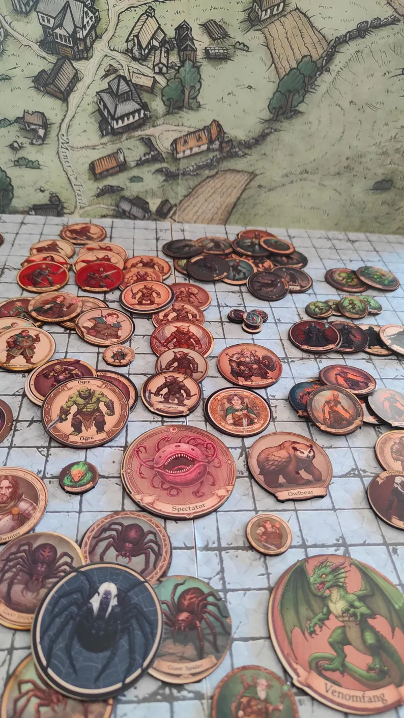 Lost Mines of Phandelver - 144 Tokens
