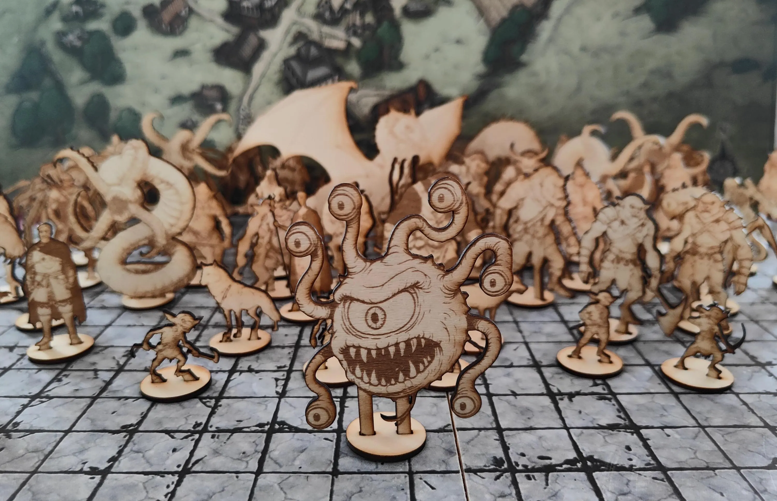 Lost Mines of Phandelver Cutout Minis