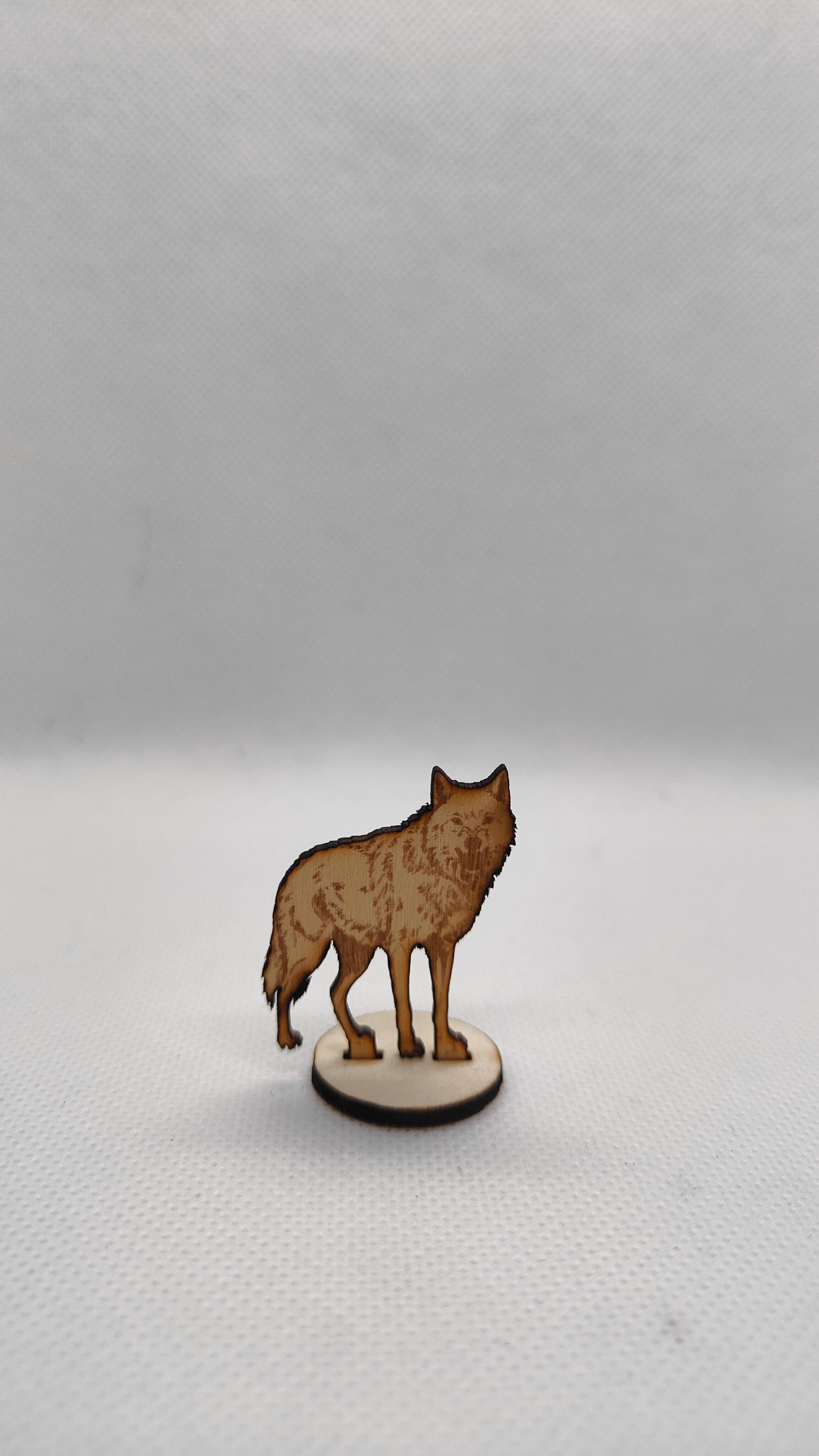 Set of Wolfs D&D cutouts Minis